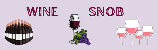 Wall Sign - Wine Theme WINE SNOB