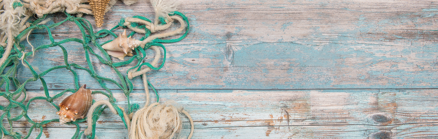 Location Customizable Mini Thin - Nautical Backgrounds GREEN NET