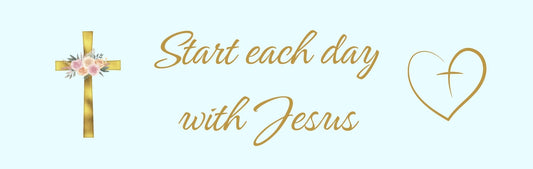 Mini Thin - Religious Theme START EACH DAY WITH JESUS