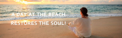 Wall Sign - Beach Theme A DAY AT THE BEACH RESTORES THE SOUL