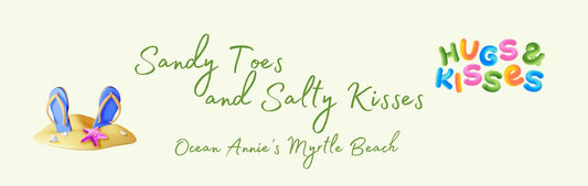 Wall Sign - Beach Theme SANDY TOES AND SALTY KISSES