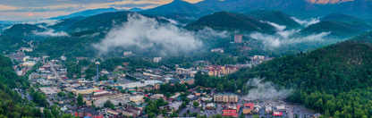 Location Customizable Mini Thin - Mountain Backgrounds CITY OF GATLINBURG