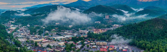 Location Customizable Mini Thin - Mountain Backgrounds CITY OF GATLINBURG