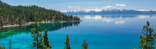 Location Customizable Wall Signs - Lakes Backgrounds BEAUTIFUL MOUNTAIN LAKE