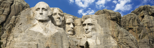 Location Customizable Mini Thin - Mountain Backgrounds MOUNT RUSHMORE