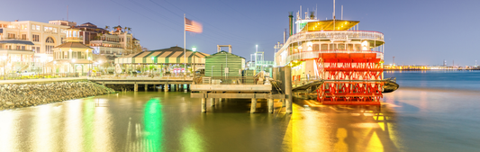 Location Customizable Wall Signs - Miscellaneous Backgrounds RIVERBOAT