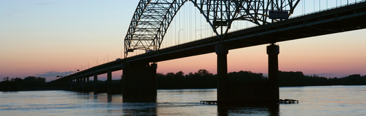 Location Customizable Wall Signs - Lakes Backgrounds BRIDGE OVER WATER