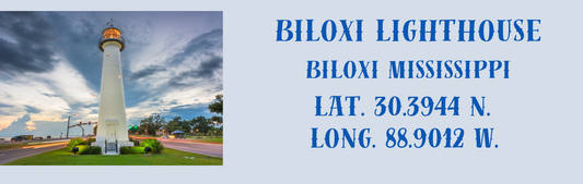 Location Customizable Mini Thin - Lighthouse Backgrounds BILOXI LIGHTHOUSE
