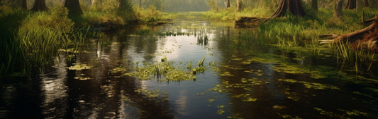 Location Customizable Wall Signs - Miscellaneous Backgrounds SWAMP
