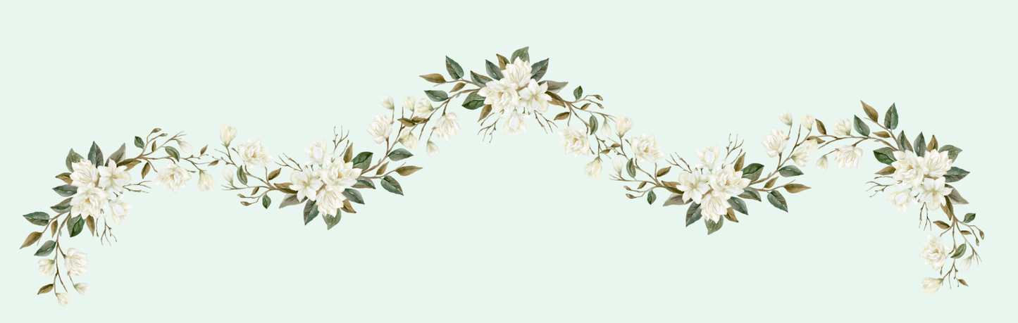 Location Customizable Mini Thin - Miscellaneous Backgrounds MAGNOLIA GARLAND