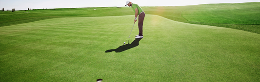Location Customizable Wall Thin - Golf Backgrounds TWO GOLFERS