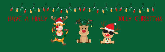 Wall Sign - Christmas Theme THREE RAINEDEER