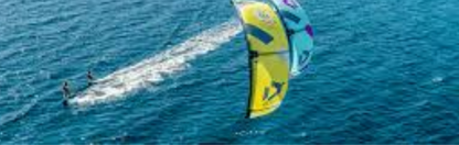 Location Customizable Wall Signs - Water Sports Backgrounds KITE SURFERS RACING