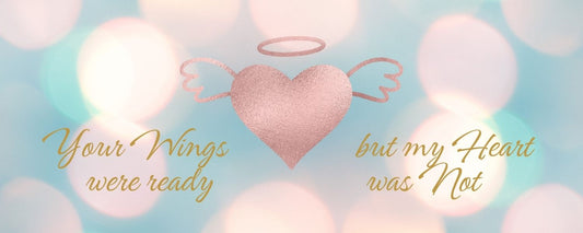 Magnet - Religious Theme YOUR WINGS WERE READY BUT MY HEART WAS NOT