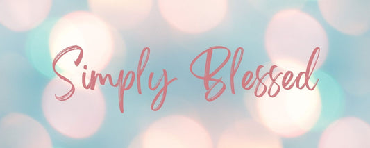 Magnet - Religious Theme SIMPLY BLESSED