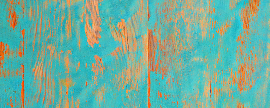 Location Customizable Magnet - Solid Backgrounds TEAL DISTRESSED