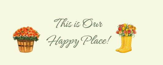 Magnet - Inspirational Theme THIS IS OUR HAPPY PLACE