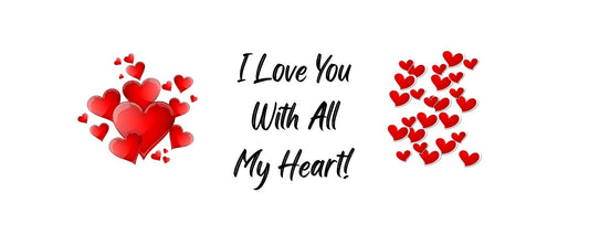 Magnet - Romance Theme I LOVE YOU WITH ALL MY HEART