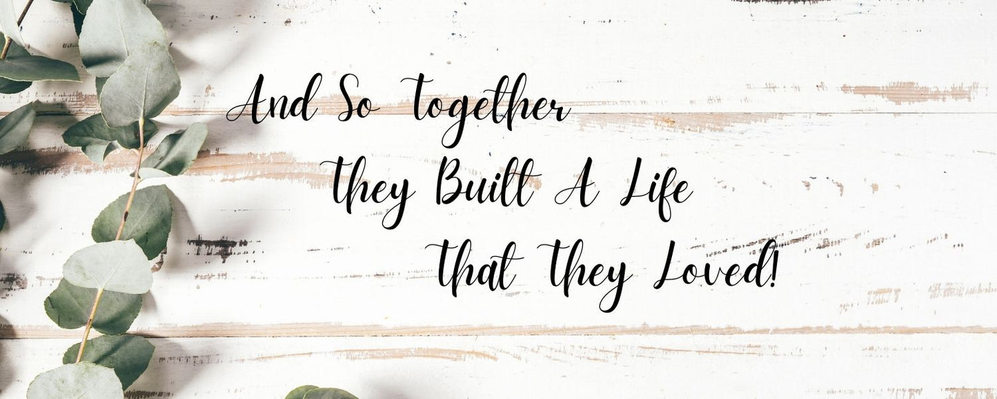Magnet - Romance Theme AND SO TOGETHER THEY BUILT A LIFE THAT THEY LOVED