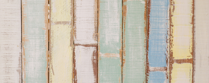 Location Customizable Magnet - Solid Backgrounds PASTEL STRIPE