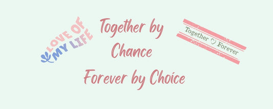 Magnet - Romance Theme TOGETHER BY CHANCE FOREVER BY CHOICE