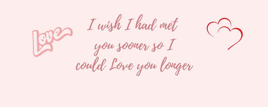 Magnet - Romance Theme I WISH I HAD MET YOU SOONER SO I COULD LOVE YOU LONGER