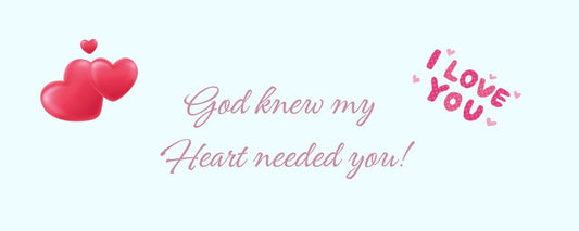 Magnet - Romance Theme GOD KNEW MY HEART NEEDED YOU