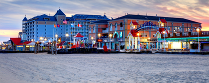 Location Customizable Magnet - Pier & Boardwalk Backgrounds MARYLAND BOARDWALK