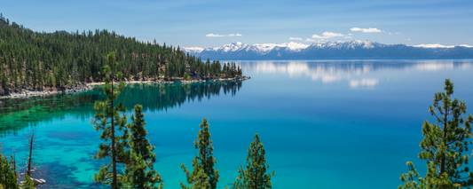 Location Customizable Magnet - Lake Backgrounds BEAUTIFUL MOUNTAIN LAKE