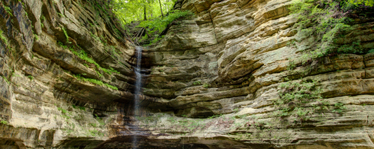 Location Customizable Magnet - Waterfall Backgrounds WATERFALL IN CAVERN