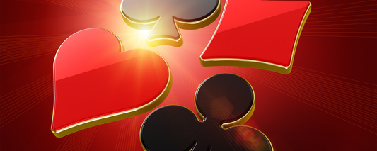 Location Customizable Magnet - Casino Backgrounds HEARTS DIAMONDS SPADES CLUBS