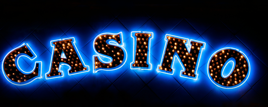 Location Customizable Magnet - Casino Backgrounds CASINO