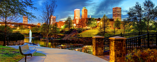 Location Customizable Magnet - Miscellaneous Backgrounds CITY PARK