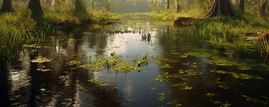 Location Customizable Magnet - Miscellaneous Backgrounds SWAMP
