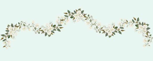 Location Customizable Magnet - Miscellaneous Backgrounds MAGNOLIA GARLAND