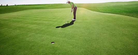 Location Customizable Magnet - Golf Backgrounds TWO GOLFERS