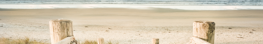 Location Customizable Shelf Sitters - Beach Backgrounds BEACH WITH POST