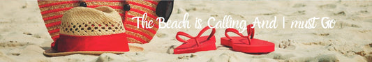 Mini Shelf Sitter - Beach Theme THE BEACH IS CALLING AND I MUST GO