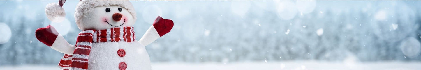 Location Customizable Shelf Sitters - Christmas Backgrounds SNOWMAN