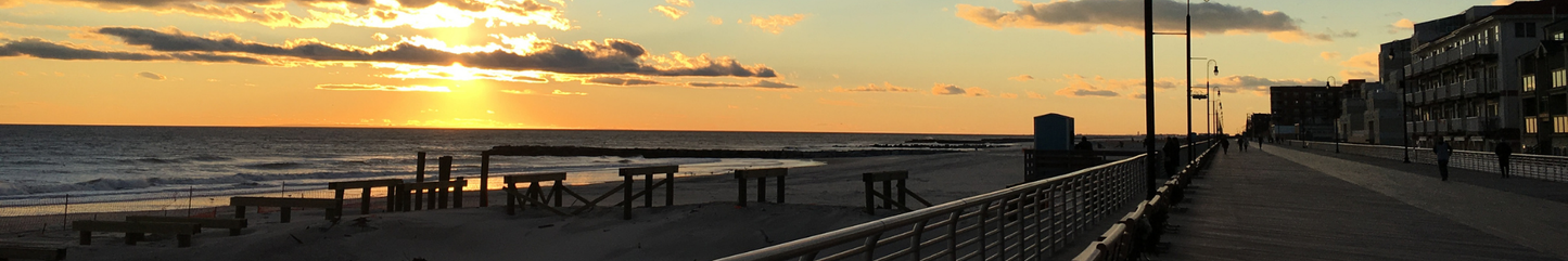 Location Customizable Shelf Sitters - Piers & Boardwalk Backgrounds EAST COAST BOARDWALK