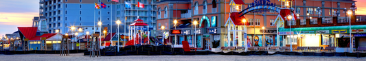 Location Customizable Shelf Sitters - Piers & Boardwalk Backgrounds MARYLAND BOARDWALK