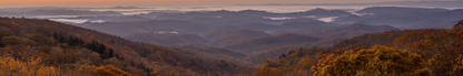 Location Customizable Shelf Sitters - Mountains Backgrounds FALL MOUNTAINS WITH SUNSET