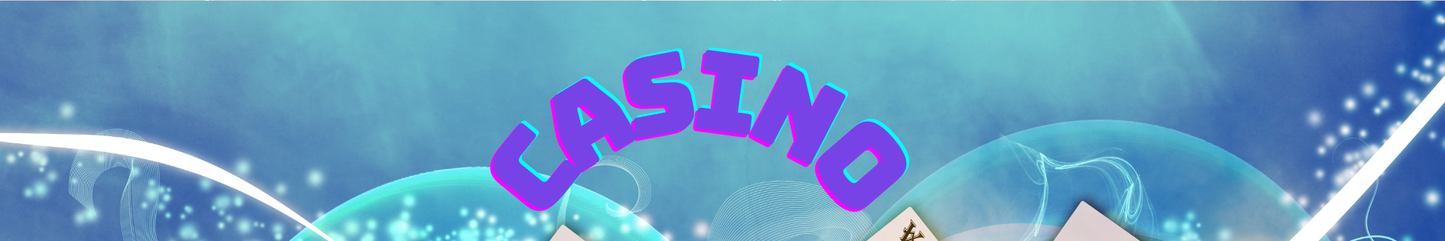 Location Customizable Shelf Sitters - Casino Backgrounds CASINO