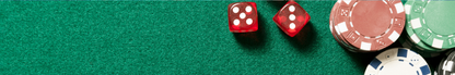 Location Customizable Shelf Sitters - Casino Backgrounds CRAPS TABLE