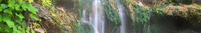 Location Customizable Shelf Sitters - Waterfall Backgrounds WATERFALL WITH VINES
