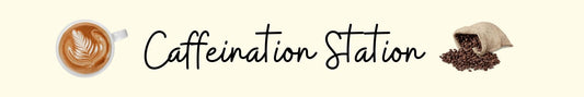 Shelf Sitter - Coffee Theme CAFFEINATON STATION