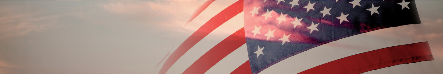 Location Customizable Shelf Sitters - Americana Backgrounds FLYING AMERICAN FLAG