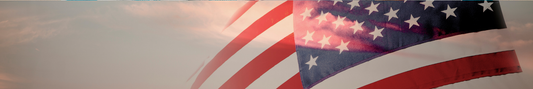 Location Customizable Shelf Sitters - Americana Backgrounds FLYING AMERICAN FLAG