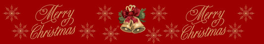 Mini Shelf Sitter - Christmas Theme MERRY CHRISTMAS BELLS