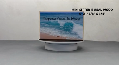 Mini Shelf Sitter - Christmas Theme OPEN NATIVITY RED